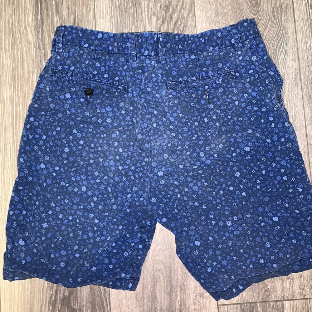 Old Navy Blue Floral Shorts